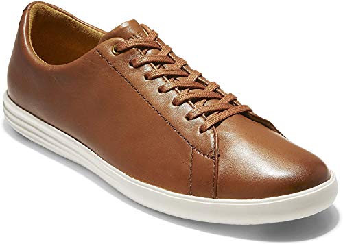 Cole Haan mens Grand Crosscourt Ii Sneaker, Tan Leather Burnsh, 10.5 US