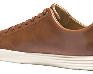 Cole Haan mens Grand Crosscourt Ii Sneaker, Tan Leather Burnsh, 10.5 US