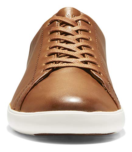 Cole Haan mens Grand Crosscourt Ii Sneaker, Tan Leather Burnsh, 10.5 US