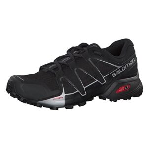 salomon men's speedcross vario 2 trail running shoe, black, 9 m us