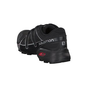Salomon Men's Speedcross Vario 2 Trail Running Shoe, Black, 9 M US