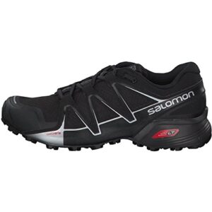 Salomon Men's Speedcross Vario 2 Trail Running Shoe, Black, 9 M US