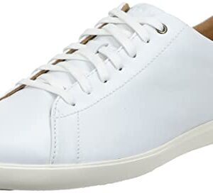Cole Haan mens Grand Crosscourt Ii Sneaker, White Leather, 10.5 US