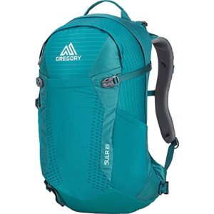 gregory mountain products women's sula 18 liter backpack, mineral green, one size