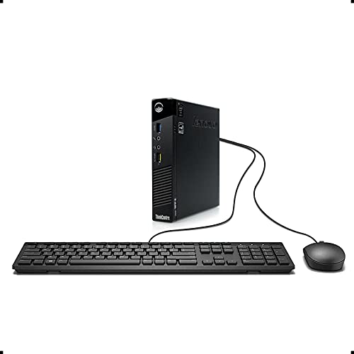 lenovo ThinkCentre M73 Tiny Form Factor Business Desktop Computer, Intel Dual-Core G3220T Processor 2.60 GHz, 8GB RAM, 500GB HDD, WiFi, USB 3.0, VGA, Windows 10 Pro (Renewed)