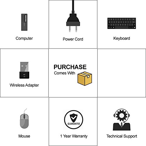 lenovo ThinkCentre M73 Tiny Form Factor Business Desktop Computer, Intel Dual-Core G3220T Processor 2.60 GHz, 8GB RAM, 500GB HDD, WiFi, USB 3.0, VGA, Windows 10 Pro (Renewed)