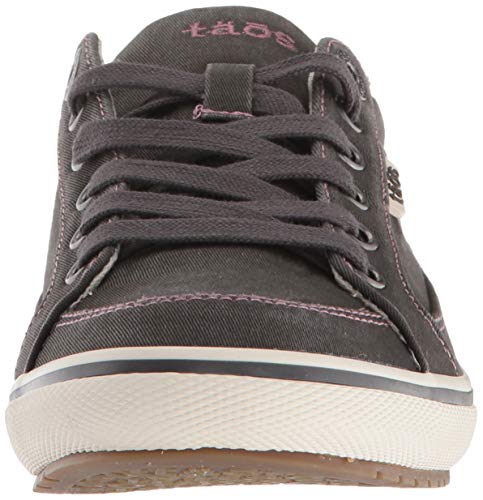 Taos Women's Moc Star Graphite Distressed Sneaker 9.5 M US