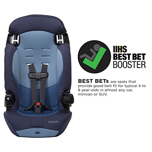 Cosco Finale Dx 2-In-1 Combination Booster Car Seat, Sport Blue, 1 Count (Pack of 1)