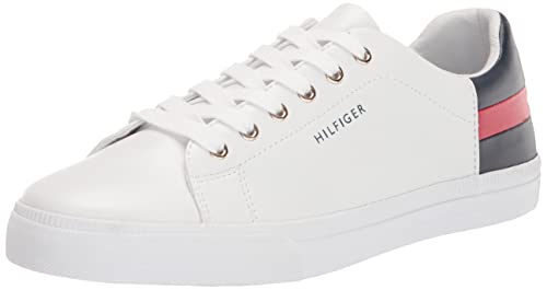 Tommy Hilfiger Women's LADDIN Sneaker, White Multi, 9.5