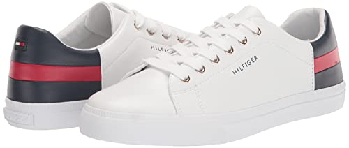 Tommy Hilfiger Women's LADDIN Sneaker, White Multi, 9.5