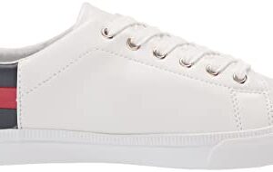 Tommy Hilfiger Women's LADDIN Sneaker, White Multi, 9.5