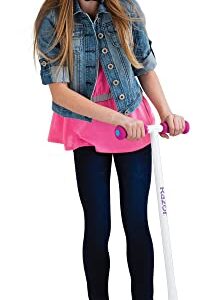 Razor Party Pop Kick Scooter for Kids Ages 6+ - 12 Multi-Color LED Lights, Urethane Wheels, Rear Fender Brake, For Riders up to 143