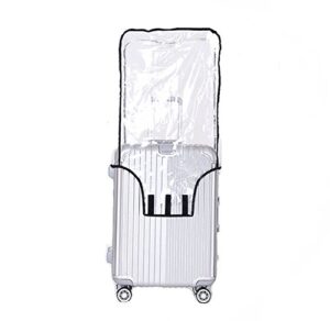 jenkin luggage protector suitcase cover pvc waterproof travel suitcase fits most 20" to 30"(24")