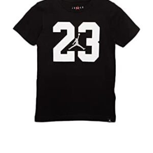 Nike Air Jordan Jumpman Big Boys 23 Jumpman T Shirt (Medium, Black)