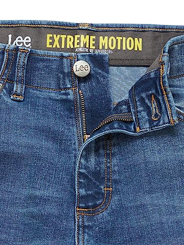 Lee Men's Extreme Motion Athletic Fit Tapered Leg Jean Zander 36W x 32L