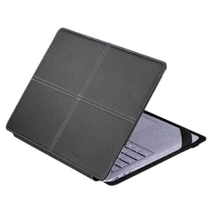case for microsoft surface laptop 5 / 4 / 3 / 2 / 1 surface laptop case special case cover for 13.5 inch surface laptop -black(gift: screen protector)