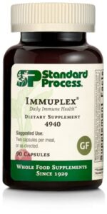 standard process immuplex - whole food immune support and antioxidant support with chromium, folate, vitamin b6, copper, selenium, vitamin a - 90 capsules