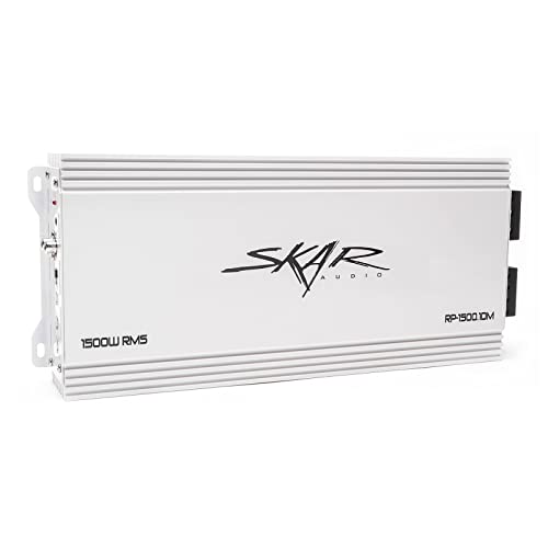 Skar Audio RP-1500.1DM 1,500 Watt Monoblock Class D Marine Subwoofer Amplifier