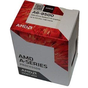 AMD AD9500AGABBOX 7th Generation A6-9500 Processor with Radeon R5 Graphics