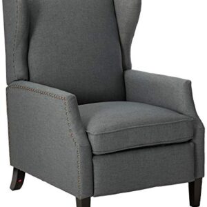 Christopher Knight Home Wescott Traditional Fabric Recliner, Charcoal