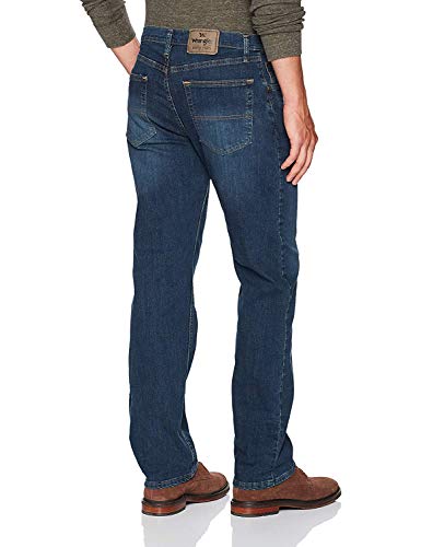 Wrangler Authentics Men's Classic 5-Pocket Regular Fit Jean, Twilight Flex, 38W x 29L