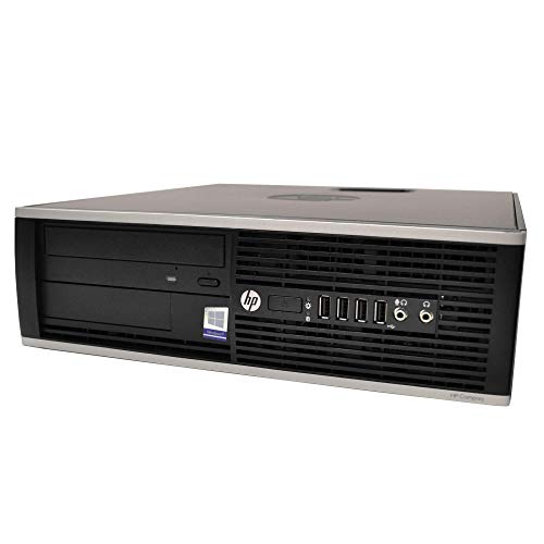 HP Elite 8300 SFF Flagship Business Desktop Computer (Intel Quad Core i7 3770 Up To 3.9GHz, 16GB RAM, 2TB HDD and 120GB SSD, DVD, WiFi, VGA, DisplayPort, Windows 10 Professional) (Renewed)