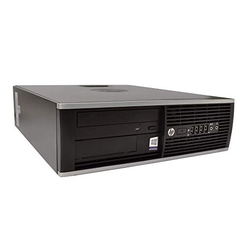 HP Elite 8300 SFF Flagship Business Desktop Computer (Intel Quad Core i7 3770 Up To 3.9GHz, 16GB RAM, 2TB HDD and 120GB SSD, DVD, WiFi, VGA, DisplayPort, Windows 10 Professional) (Renewed)