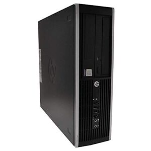 HP Elite 8300 SFF Flagship Business Desktop Computer (Intel Quad Core i7 3770 Up To 3.9GHz, 16GB RAM, 2TB HDD and 120GB SSD, DVD, WiFi, VGA, DisplayPort, Windows 10 Professional) (Renewed)