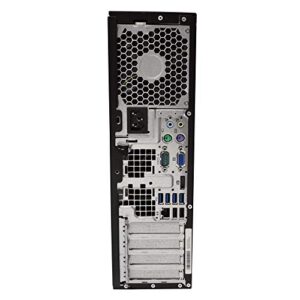 HP Elite 8300 SFF Flagship Business Desktop Computer (Intel Quad Core i7 3770 Up To 3.9GHz, 16GB RAM, 2TB HDD and 120GB SSD, DVD, WiFi, VGA, DisplayPort, Windows 10 Professional) (Renewed)