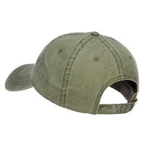 e4Hats.com US Army Retired Military Embroidered Washed Cap - Olive OSFM