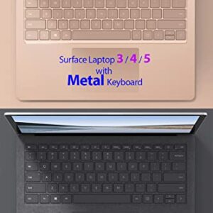 mCover Hard Case Only Compatible for 13.5" Microsoft Surface Laptop (5/4 / 3/2 / 1) with Alcantara Keyboard - Clear