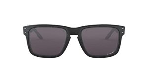 oakley holbrook prizm gray lenses matte black sunglasses (oo9102-e855)