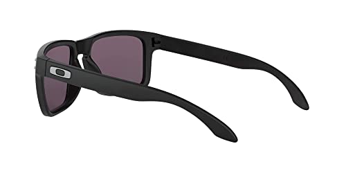 OAKLEY Holbrook Prizm Gray Lenses Matte Black Sunglasses (OO9102-E855)