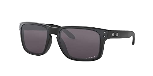 OAKLEY Holbrook Prizm Gray Lenses Matte Black Sunglasses (OO9102-E855)