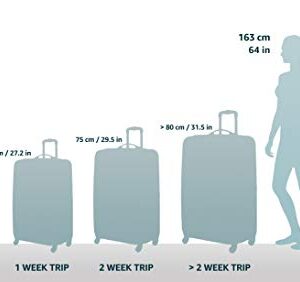 Samsonite Centric Hardside Expandable Luggage with Spinner Wheels, Teal, 3-Piece Set (20/24/28)