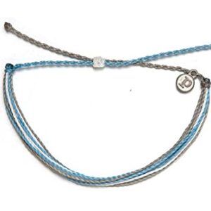 Pura Vida Shark Tank Bracelet - Handcrafted with Iron-Coated Copper Charm - Wax-Coated, 100% Waterproof