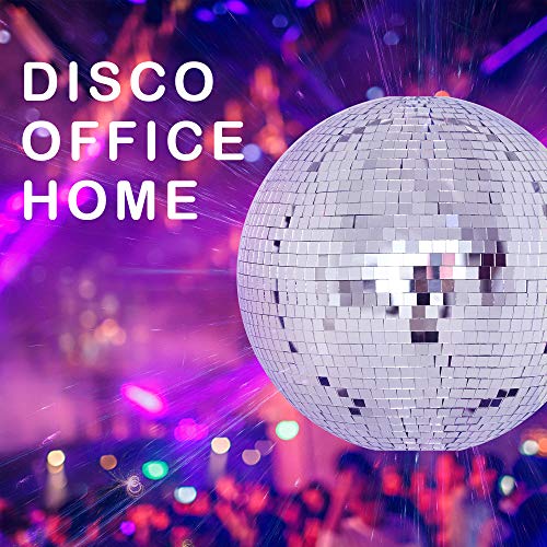 NuLink 12" Disco Light Mirror Ball with Hanging Ring