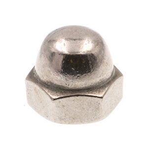 prime-line 9077498 acorn cap nuts, 5/16 in.-18, grade 18-8 stainless steel (10 pack)