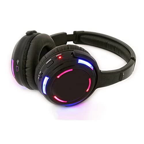 General Factory Sell Silent Disco led Headphone Complete System (10 led Headphone + 3 Transmitter)