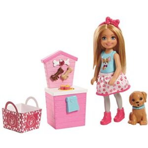 chelsea pet food shop with doll & puppy