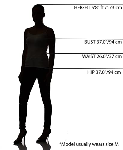 Calvin Klein Women's Premium Performance Thermal Wide Leg Pant, Black Heather, Medium
