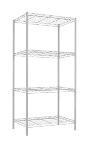 home basics wire shelf, white