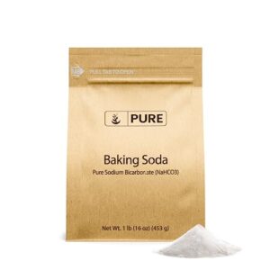 Pure Original Ingredients Sodium Bicarbonate (Baking Soda) (1 lb) Eco-Friendly Packaging, Always Pure, No Fillers Or Additives