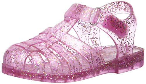 OshKosh B'Gosh Girl's Marie Jelly Sandal, Pink, 10 M US Toddler