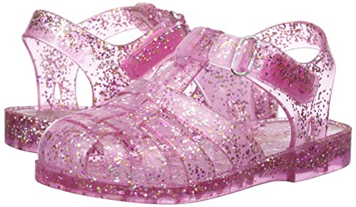 OshKosh B'Gosh Girl's Marie Jelly Sandal, Pink, 10 M US Toddler