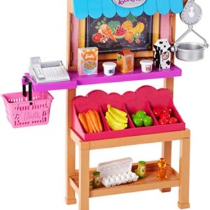 Barbie Grocery Store Playset with Conveyor Belt