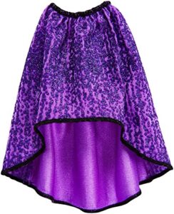 barbie fashions #8 purple high low skirt