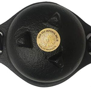 Cast Iron Cauldron w/Handle, Ideal for smudging, Incense Burning, Ritual Purpose, Decoration, Candle Holder, etc. (4" Diameter Handle to Handle, 2.5" Inside Diameter)