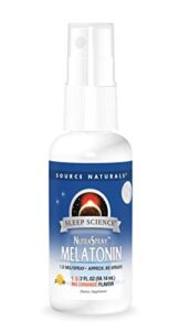 source naturals melatonin orange flavored nutraspray 1.5 mg - 2 fluid oz