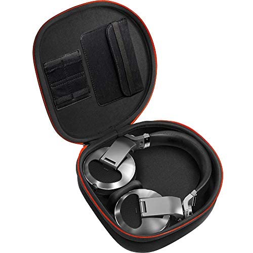 Pioneer DJ HDJ-X10-S - Closed-back Circumaural DJ Headphones with 50mm Drivers, with 5Hz-40kHz Frequency Range, Detachable Cable, and Carrying Case - Silver